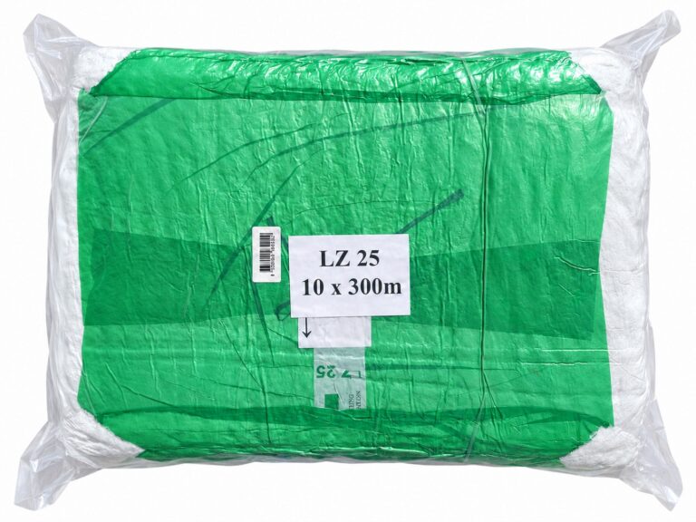 LZ 25 bála, 10 tekercs zöld fóliában
